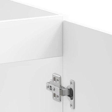 vidaXL Ντουλάπι βάσης νεροχύτη Porto Λευκό 80x46x81,5cm 1 τεμ.