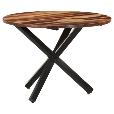 vidaXL Τραπεζαρία 100x100x75cm Ξύλο Ακακίας & Μελί Φινίρισμα 1 τεμ.