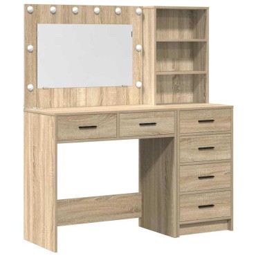 vidaXL Τραπέζι περιποίησης 2 τεμ. Καφέ 78.5x41x135 εκ
