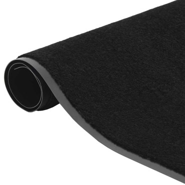 vidaXL Πατάκι Εισόδου Μαύρο 115 x 200 εκ.