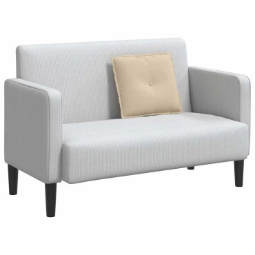 vidaXL Μαξιλάρι Πλάτης Κρεμ 50 x 45 εκ. Ύφασμα Μικροΐνας
