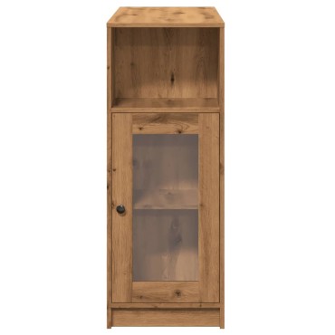 vidaXL Τραπέζι Μπαρ με Ράγες Δρυς 101x40x103,5cm Επεξεργ. Ξύλο 1 τεμ.