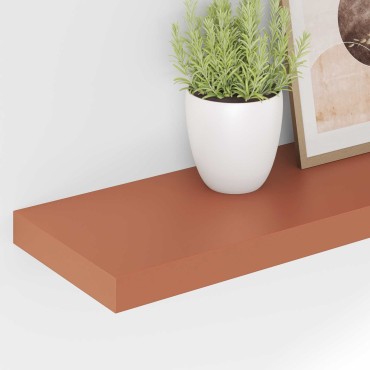 vidaXL Ράφι Τοίχου 4 τεμ. Κόκκινο 80x23,5x3,8cm
