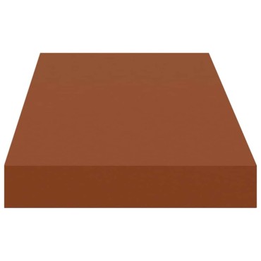 vidaXL Ράφι Τοίχου Επιτοίχιο Κόκκινο 90x23,5x3,8cm 1 τεμ.