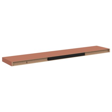 vidaXL Ράφι Τοίχου 4 τεμ. Κόκκινο 120x23,5x3,8cm