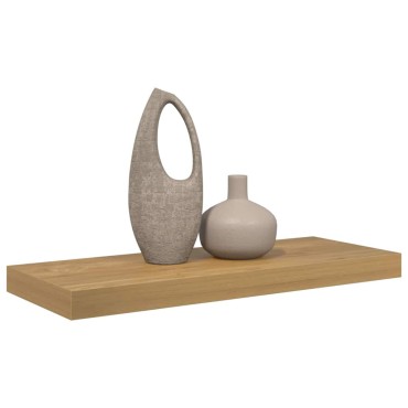vidaXL Ράφι Τοίχου Επιτοίχιο Καφέ 60x23,5x3,8cm 1 τεμ.