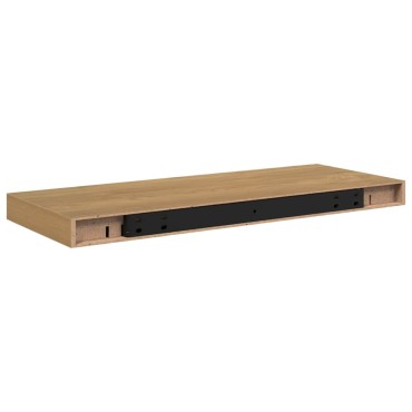 vidaXL Ράφι Τοίχου Επιτοίχιο Καφέ 60x23,5x3,8cm 1 τεμ.