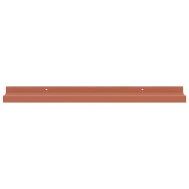 vidaXL Ράφι Τοίχου Επιτοίχιο 4 τεμ. Κόκκινο 60x9x3cm
