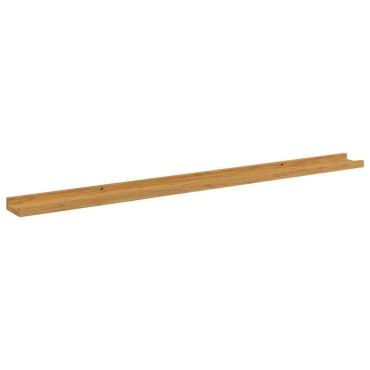 vidaXL Ράφι Τοίχου 2 τεμ. Μπεζ 115x9x3cm Επεξεργασμένο Ξύλο
