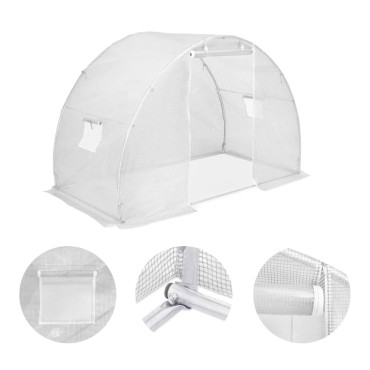 vidaXL Θερμοκήπιο 4,5 μ² 300 x 150 x 200 εκ.