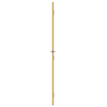 vidaXL Εσωτερική Πόρτα Χρυσή 76 x 201,5 εκ. Ψημένο Γυαλί & Αλουμίνιο