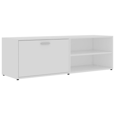 vidaXL Έπιπλο Τηλεόρασης Λευκό 120x34x37cm από Επεξ. Ξύλο