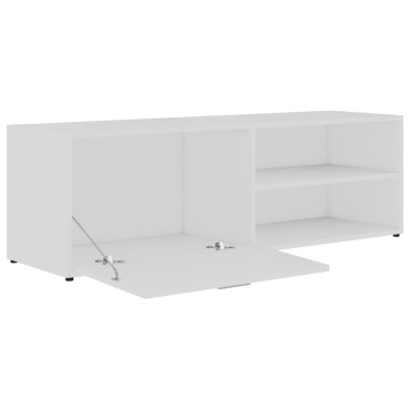 vidaXL Έπιπλο Τηλεόρασης Λευκό 120x34x37cm από Επεξ. Ξύλο