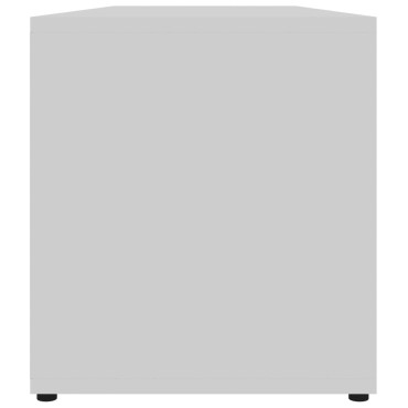 vidaXL Έπιπλο Τηλεόρασης Λευκό 120x34x37cm από Επεξ. Ξύλο