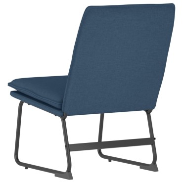 vidaXL Πολυθρόνα Μπλε 52x75x76cm Υφασμάτινη 1 τεμ.