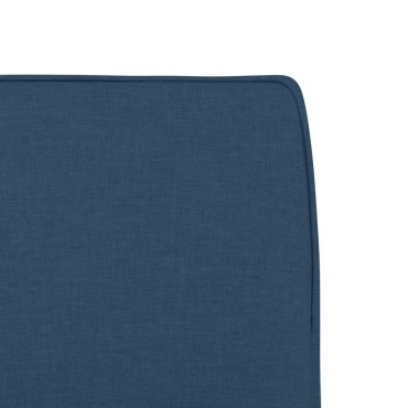 vidaXL Πολυθρόνα Μπλε 52x75x76cm Υφασμάτινη 1 τεμ.