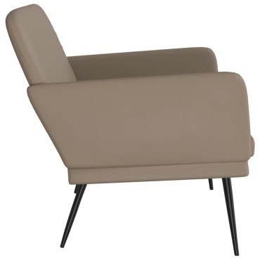 vidaXL Πάγκος Καπουτσίνο 107x80x81cm από Συνθετικό Δέρμα 1 τεμ.