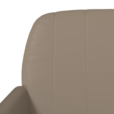 vidaXL Πάγκος Καπουτσίνο 107x80x81cm από Συνθετικό Δέρμα 1 τεμ.