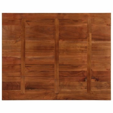 vidaXL Επιφάνεια Τραπεζιού Ορθογώνια 100x80x2,5cm Ανακυκλωμένο Ξύλο 1 τεμ.