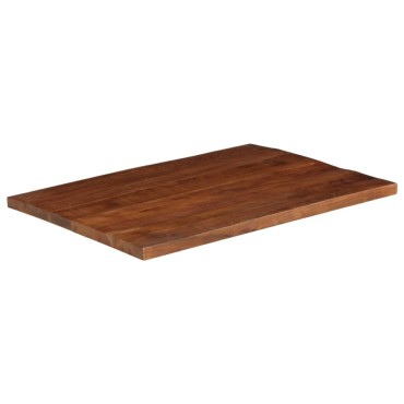 vidaXL Επιφάνεια Τραπεζιού Ορθογώνια 110x80x2,5cm Μασίφ Ξύλο Ακακίας 1 τεμ.