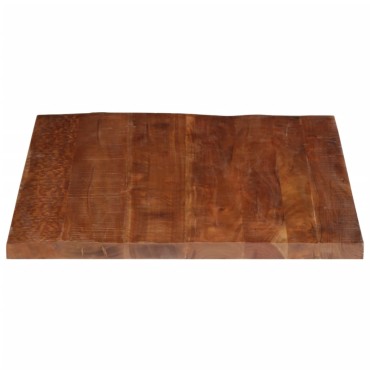 vidaXL Επιφάνεια Τραπεζιού Ορθογώνια 110x80x2,5cm Μασίφ Ξύλο Ακακίας 1 τεμ.