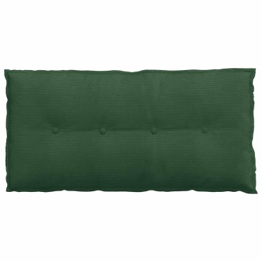 vidaXL Μαξιλάρι Πλάτης Τζαγκουάρ Πράσινο 100 x 50 cm