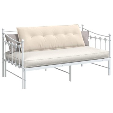 vidaXL Μαξιλάρι Πλάτης Μπεζ 140 x 50 cm Ύφασμα Μικροΐνας