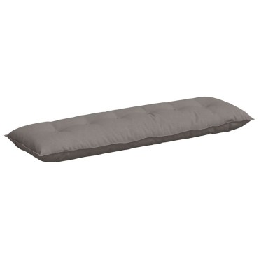 vidaXL Μαξιλάρι Πλάτης Taupe 160 x 19 x 50 εκ ύφασμα