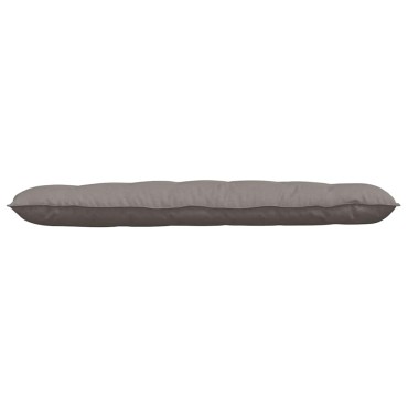 vidaXL Μαξιλάρι Πλάτης Taupe 160 x 19 x 50 εκ ύφασμα