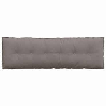 vidaXL Μαξιλάρι Πλάτης Taupe 160 x 19 x 50 εκ ύφασμα
