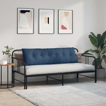 vidaXL Μαξιλάρι Πλάτης Μπλε 160 x 19 x 50 εκ ύφασμα