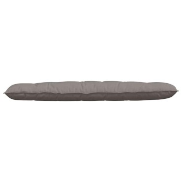vidaXL Μαξιλάρι Πλάτης Taupe 180 x 19 x 50 εκ ύφασμα