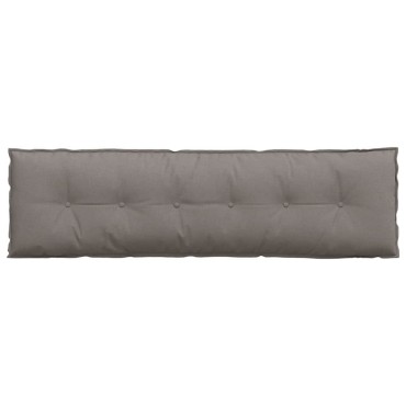 vidaXL Μαξιλάρι Πλάτης Taupe 180 x 19 x 50 εκ ύφασμα