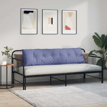 vidaXL Μαξιλάρι Πλάτης Μπλε τζην 180 x 19 x 50 εκ ύφασμα