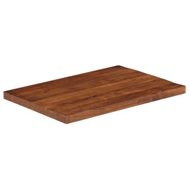 vidaXL Επιφάνεια Τραπεζιού Ορθογώνια 90x70x2,5cm Ανακυκλωμένο Ξύλο 1 τεμ.