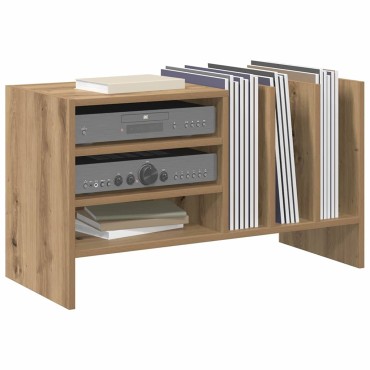 vidaXL Ντουλάπι δίσκων βινυλίου Artisan Oak 78,5x35x45 εκ 1 τεμ.