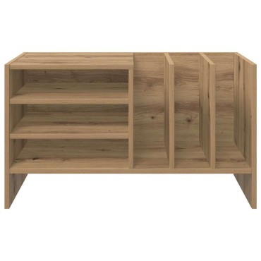 vidaXL Ντουλάπι δίσκων βινυλίου Artisan Oak 78,5x35x45 εκ 1 τεμ.