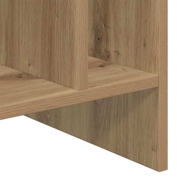 vidaXL Ντουλάπι δίσκων βινυλίου Artisan Oak 78,5x35x45 εκ 1 τεμ.