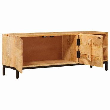 vidaXL Ντουλάπες Αποθήκευσης Καφέ 110x30x40cm Στερεό ξύλο μάνγκο