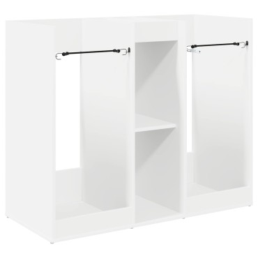 vidaXL Ντουλάπι Γκολφ Μονόχρωμο Λευκό 102 x 45 x 85,5 εκ