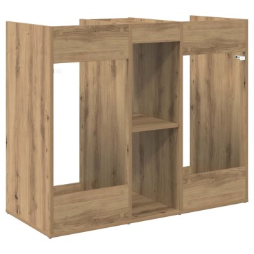 vidaXL Ντουλάπι Γκολφ Μονόχρωμο Artisan Oak 102 x 45 x 85,5 εκ