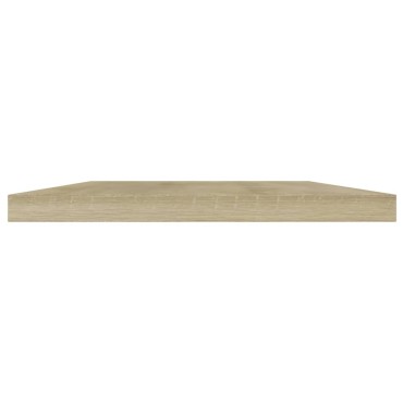 vidaXL Ράφια Βιβλιοθήκης 4 τεμ. Sonoma Δρυς 40x20x1,5cm Επεξ.Ξύλο