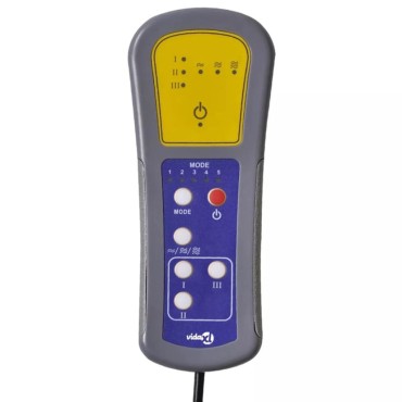 vidaXL Πολυθρόνα Μασάζ με Ανύψωση Taupe Υφασμάτινη