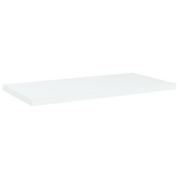 vidaXL Ράφια Βιβλιοθήκης 4 τεμ. Λευκά 40x20x1,5cm από Επεξ.Ξύλο