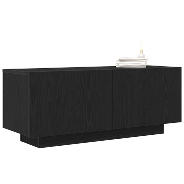vidaXL Ντουλάπι TV 100x35x40cm Μαύρη Οξυά Επεξεργασμένο Ξύλο