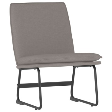 vidaXL Πολυθρόνα Taupe 52x75x76cm Υφασμάτινη 1 τεμ.