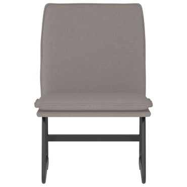 vidaXL Πολυθρόνα Taupe 52x75x76cm Υφασμάτινη 1 τεμ.