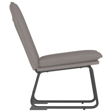 vidaXL Πολυθρόνα Taupe 52x75x76cm Υφασμάτινη 1 τεμ.