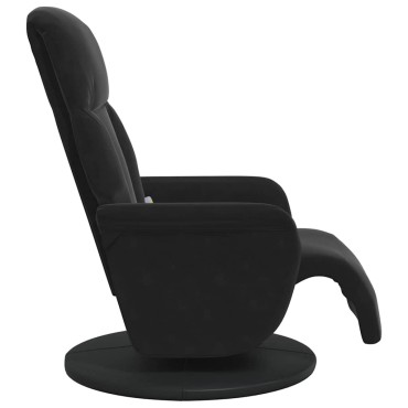 vidaXL Κάθισμα μασάζ Μαύρο 91 x 71 x 105 εκ. Βελούδο