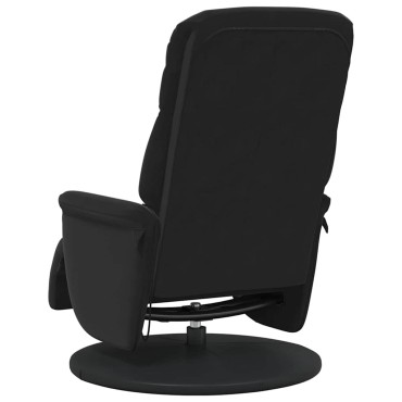 vidaXL Κάθισμα μασάζ Μαύρο 91 x 71 x 105 εκ. Βελούδο